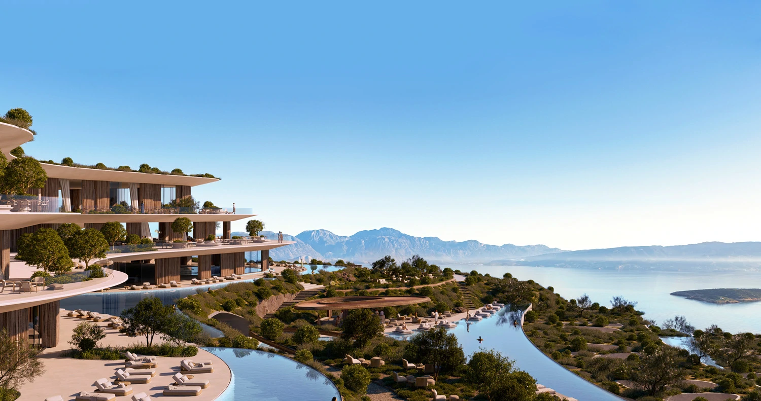 1 and 2-bed branded Hill Top Apartments for sale at Elounda Hills, Crete - Gallery image 11