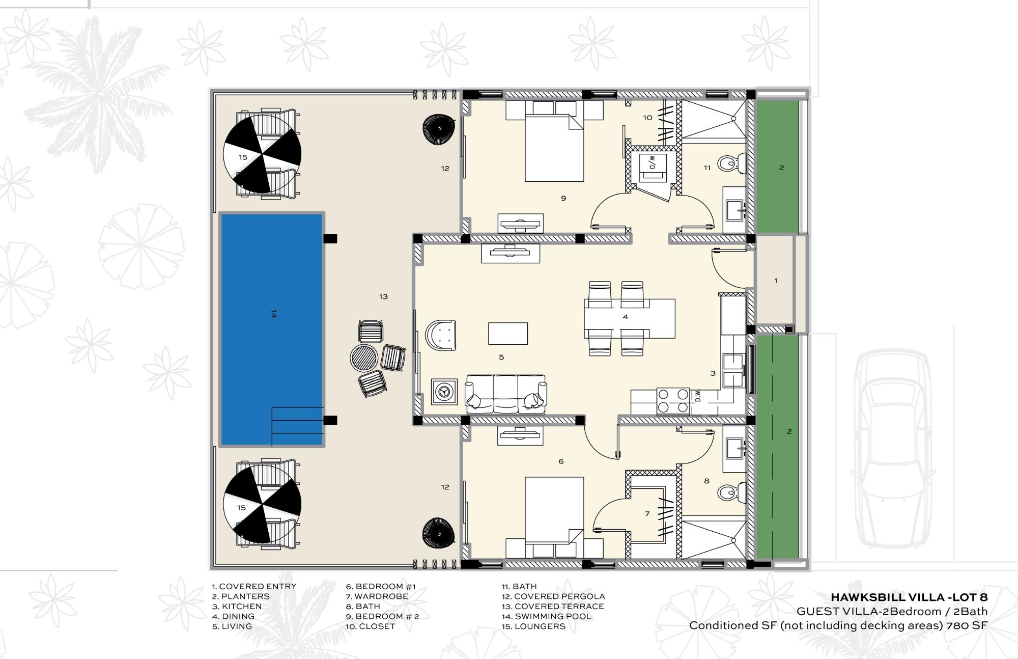 Villa #8 The Residences At Hawksbill - Gallery image 22