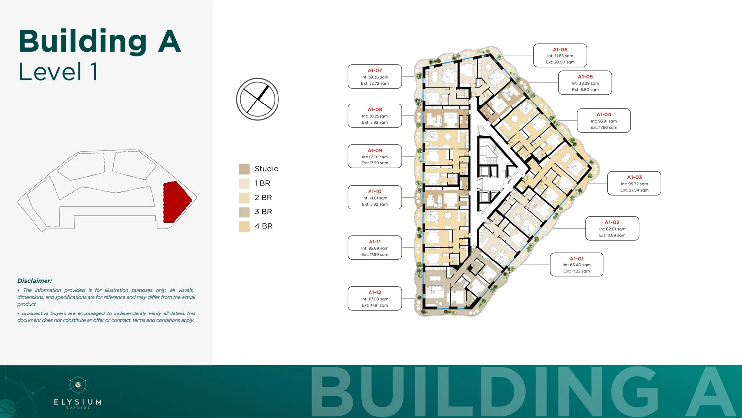 Luxury studio-4 bed marina apartments for sale in Gibraltar | Elysium Bayside - Gallery image 23
