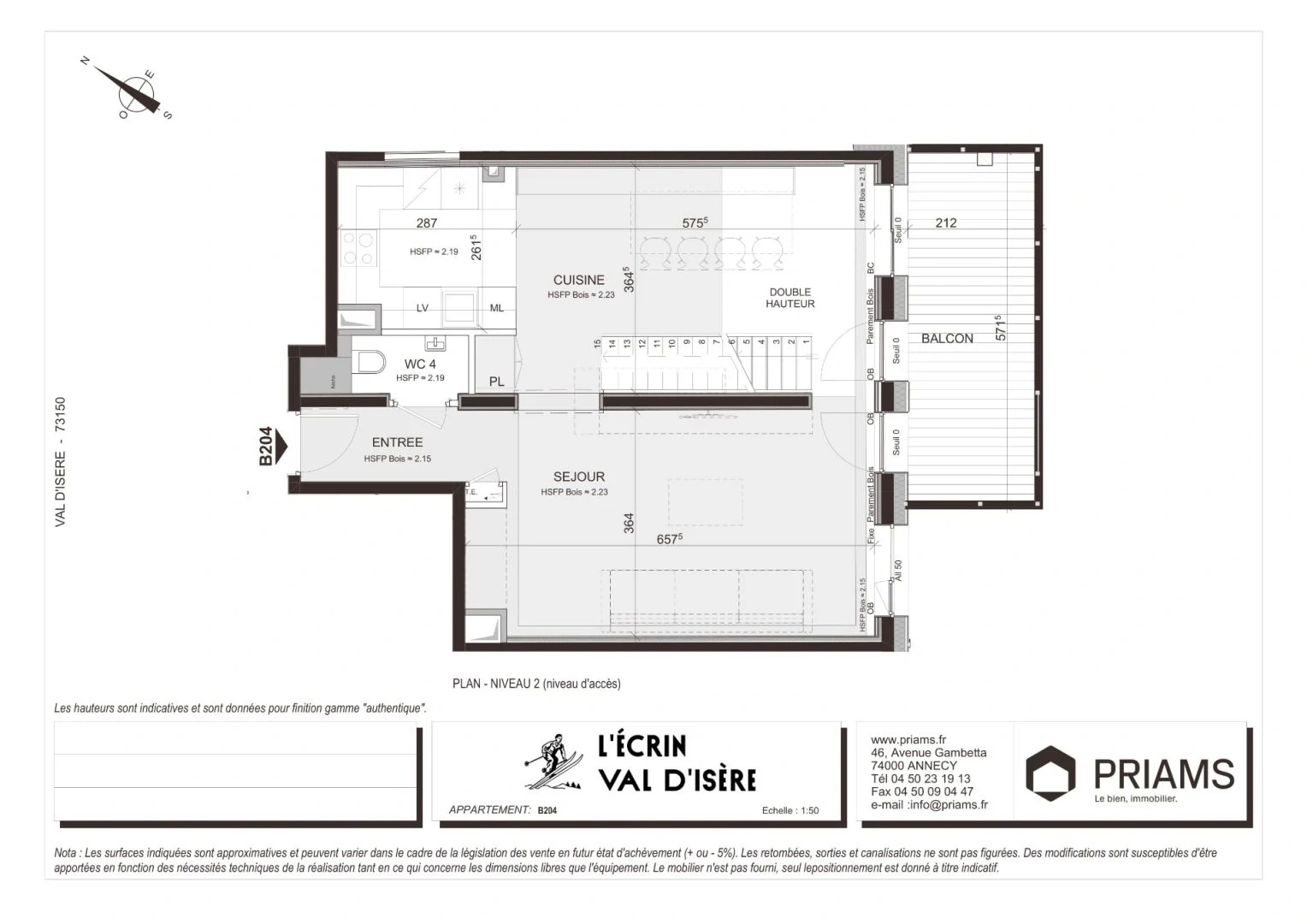 A 3-bed duplex for sale in Val d’Isere ski resort, France - Gallery image 15