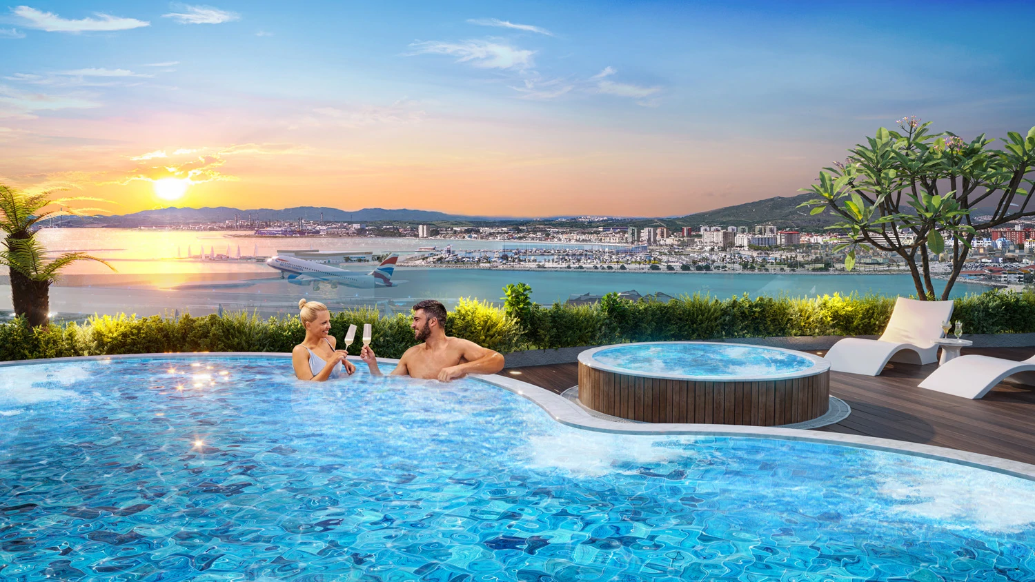 Luxury studio-4 bed marina apartments for sale in Gibraltar | Elysium Bayside - Gallery image 17