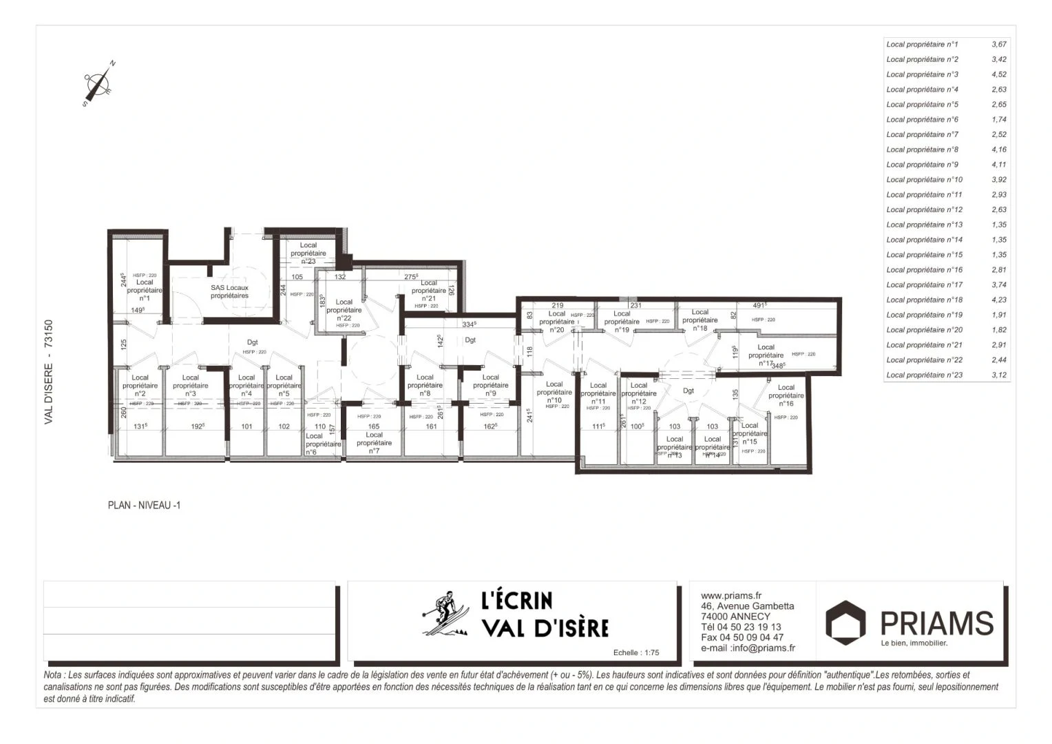 A 3-bed duplex for sale in Val d’Isere ski resort, France - Gallery image 18