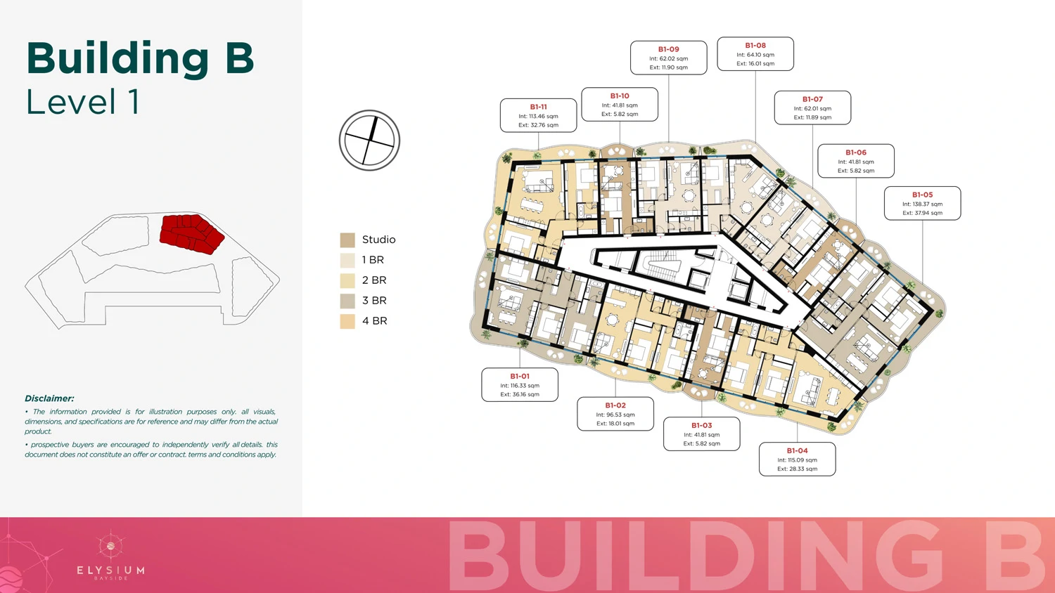 Luxury studio-4 bed marina apartments for sale in Gibraltar | Elysium Bayside - Gallery image 24