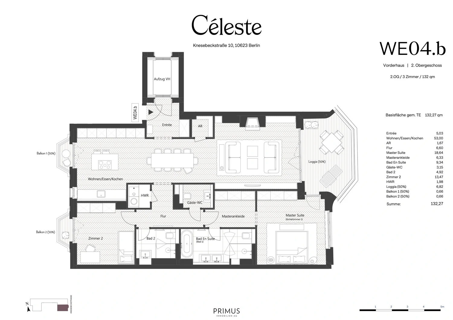 2-6 bed luxury apartments for sale in Berlin-Charlottenburg | Céleste - Gallery image 16