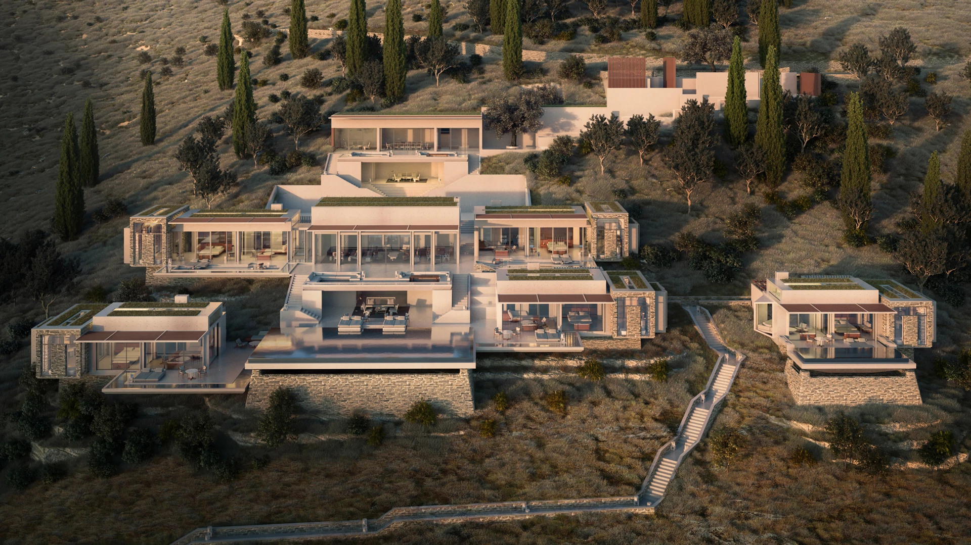 2 to 6 bed bespoke branded private homes for sale at the One&Only Kea Island - Gallery image 3