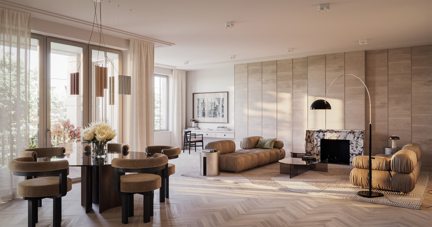 2-6 bed luxury apartments for sale in Berlin-Charlottenburg | Céleste