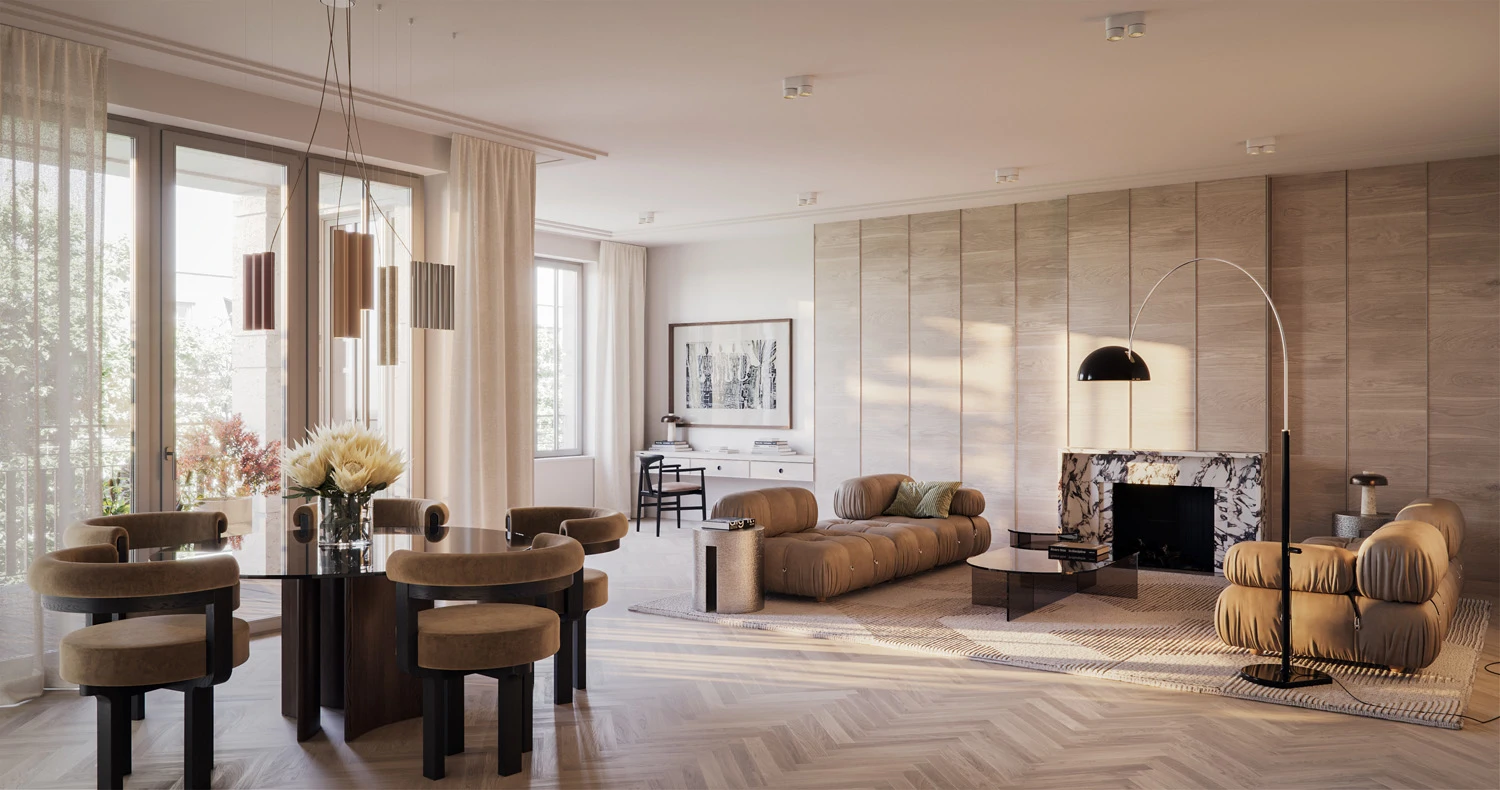 2-6 bed luxury apartments for sale in Berlin-Charlottenburg | Céleste