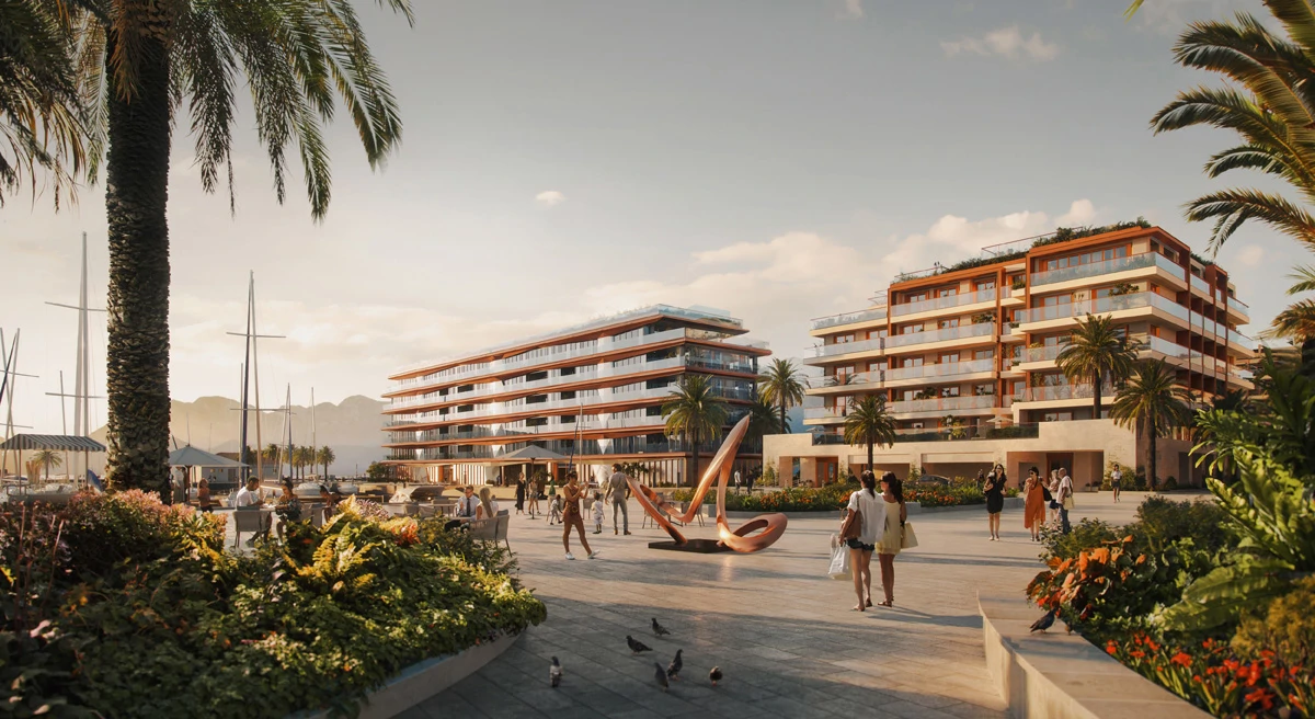 Studio-3 bed luxury marina residences for sale | Aurora, Porto Montenegro - Gallery image 9