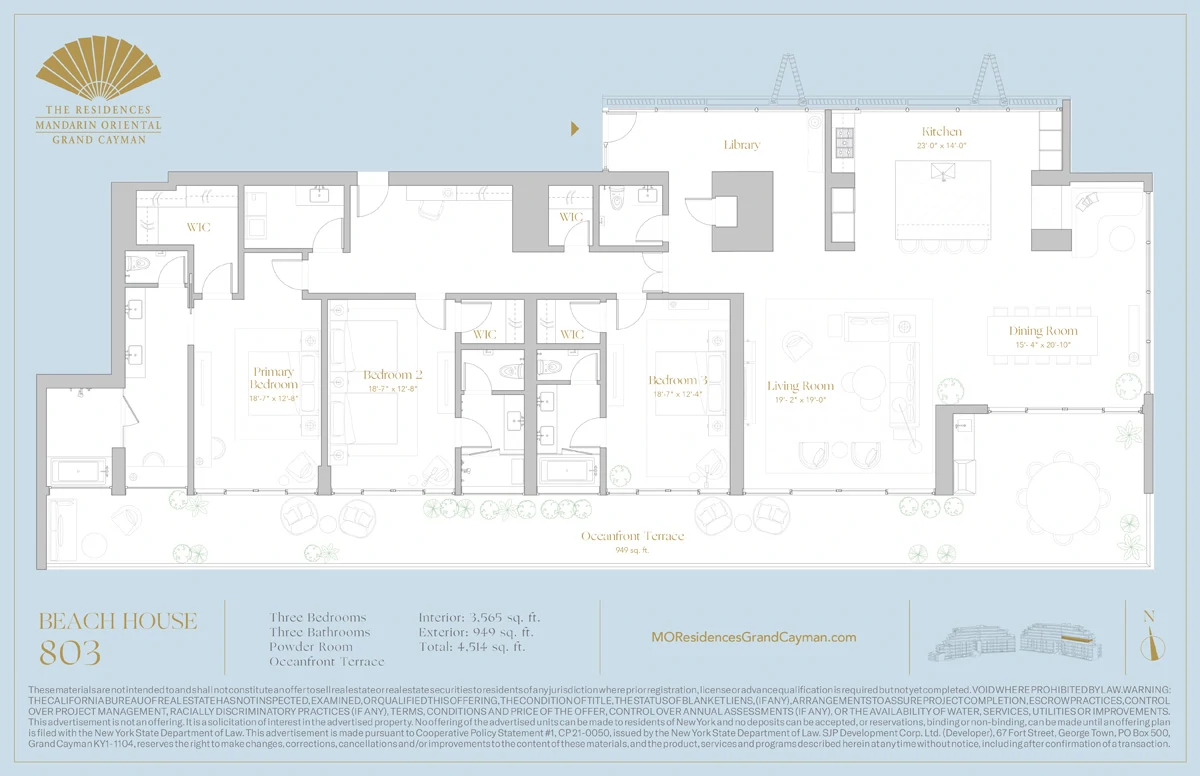 3 Bed Beach House residences for sale at Mandarin Oriental Grand Cayman - Gallery image 34