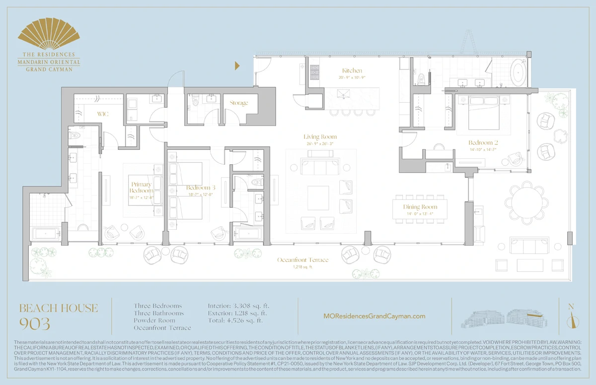 3 Bed Beach House residences for sale at Mandarin Oriental Grand Cayman - Gallery image 40