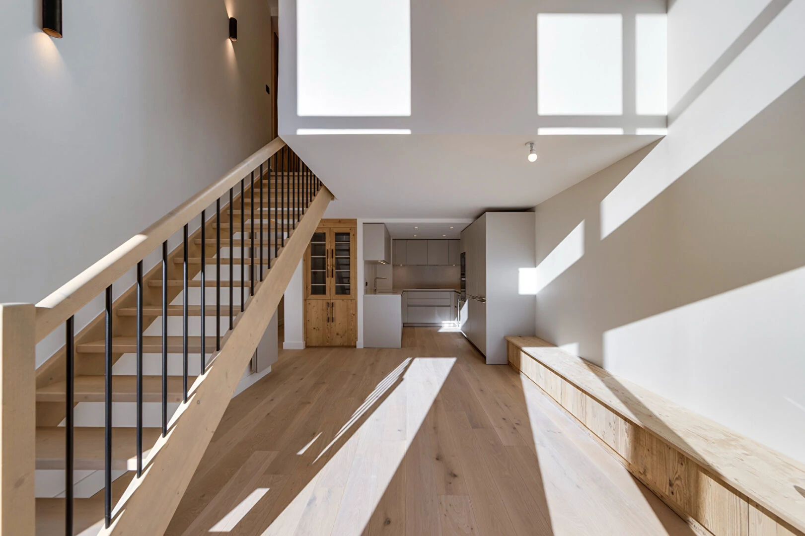 A 3-bed duplex for sale in Val d’Isere ski resort, France