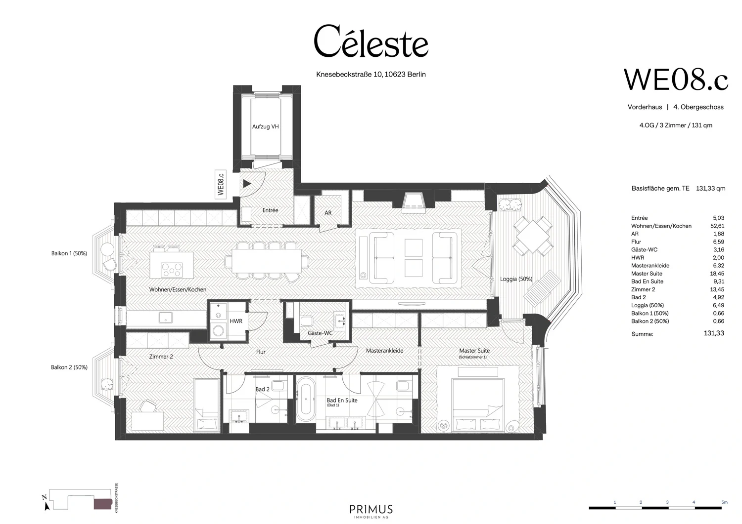 2-6 bed luxury apartments for sale in Berlin-Charlottenburg | Céleste - Gallery image 21