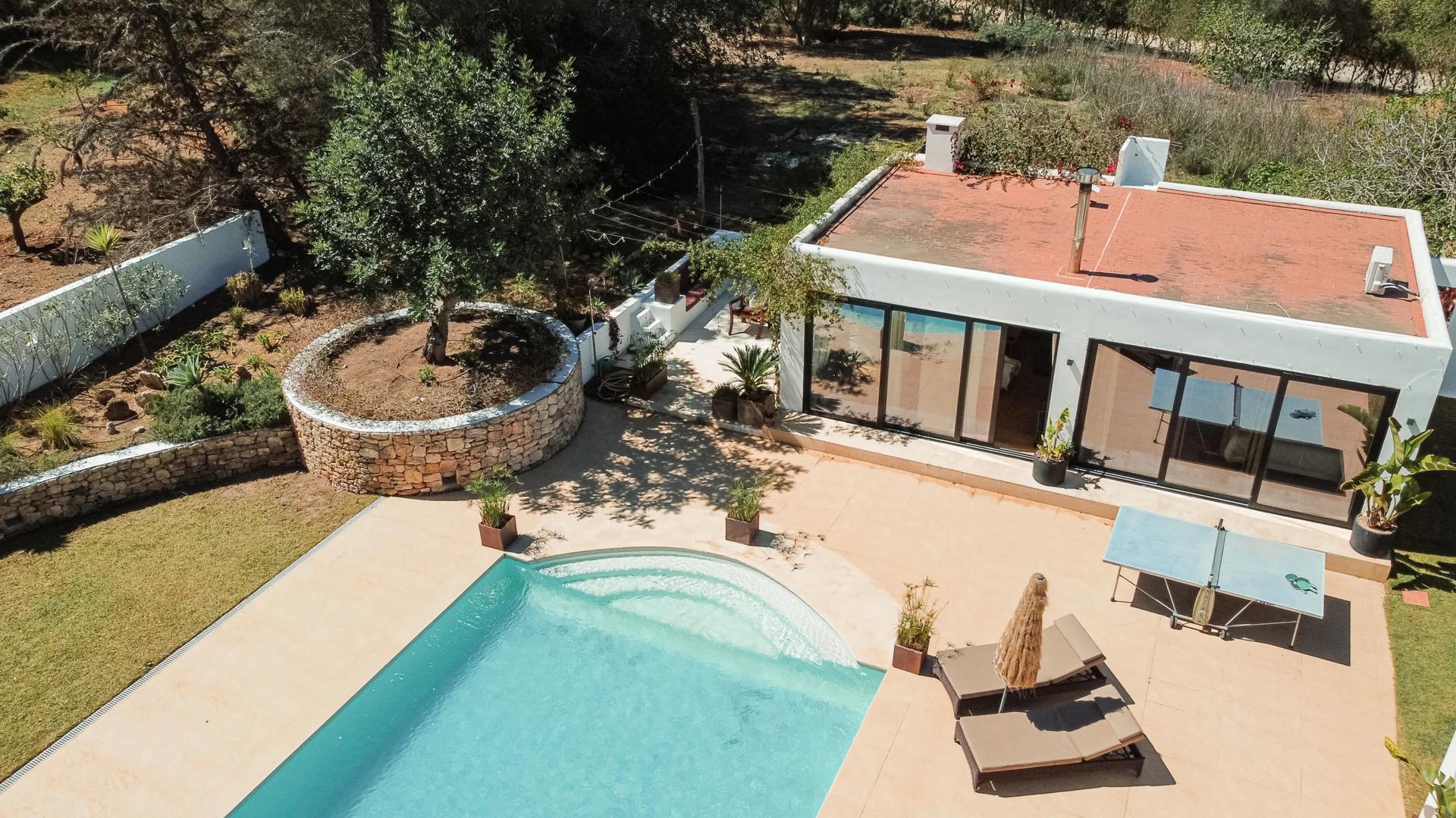 6 bed pool villa with tennis court for sale in Ibiza - Gallery image 7