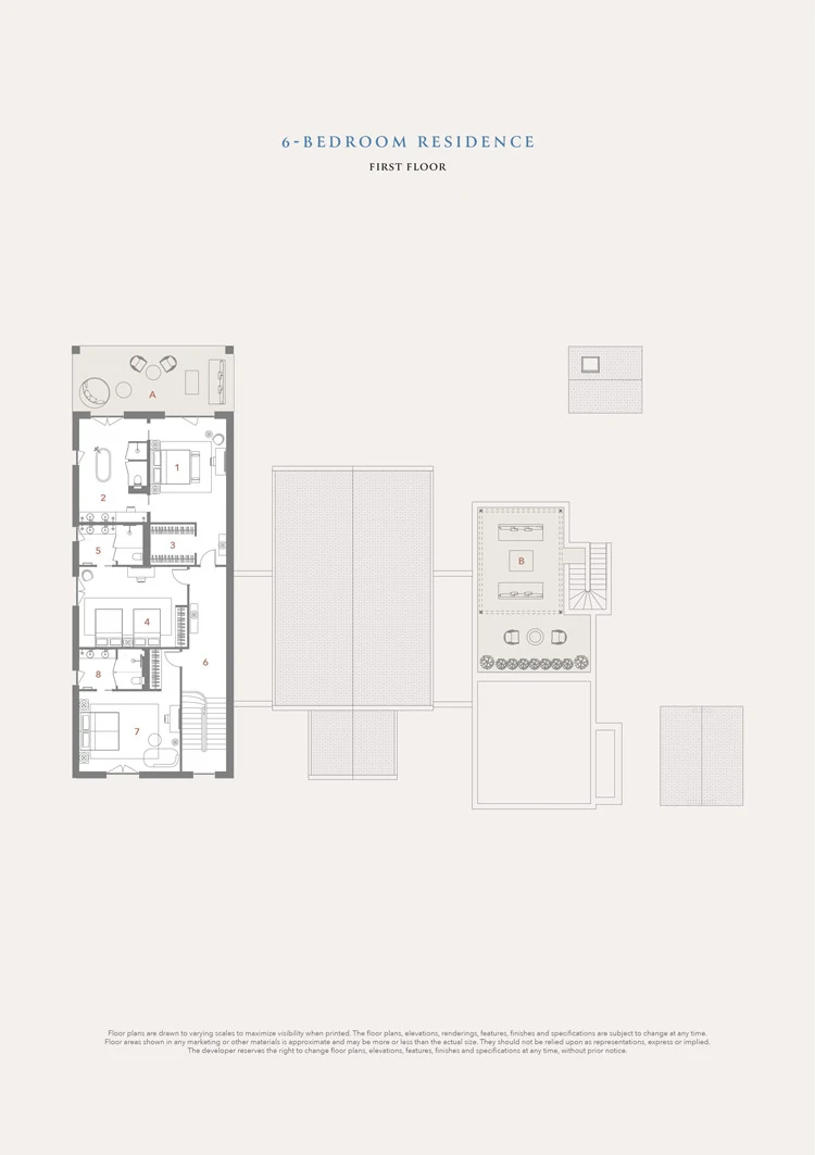 3 to 7 bed Six Senses branded villas for sale in the Loire Valley - Gallery image 33