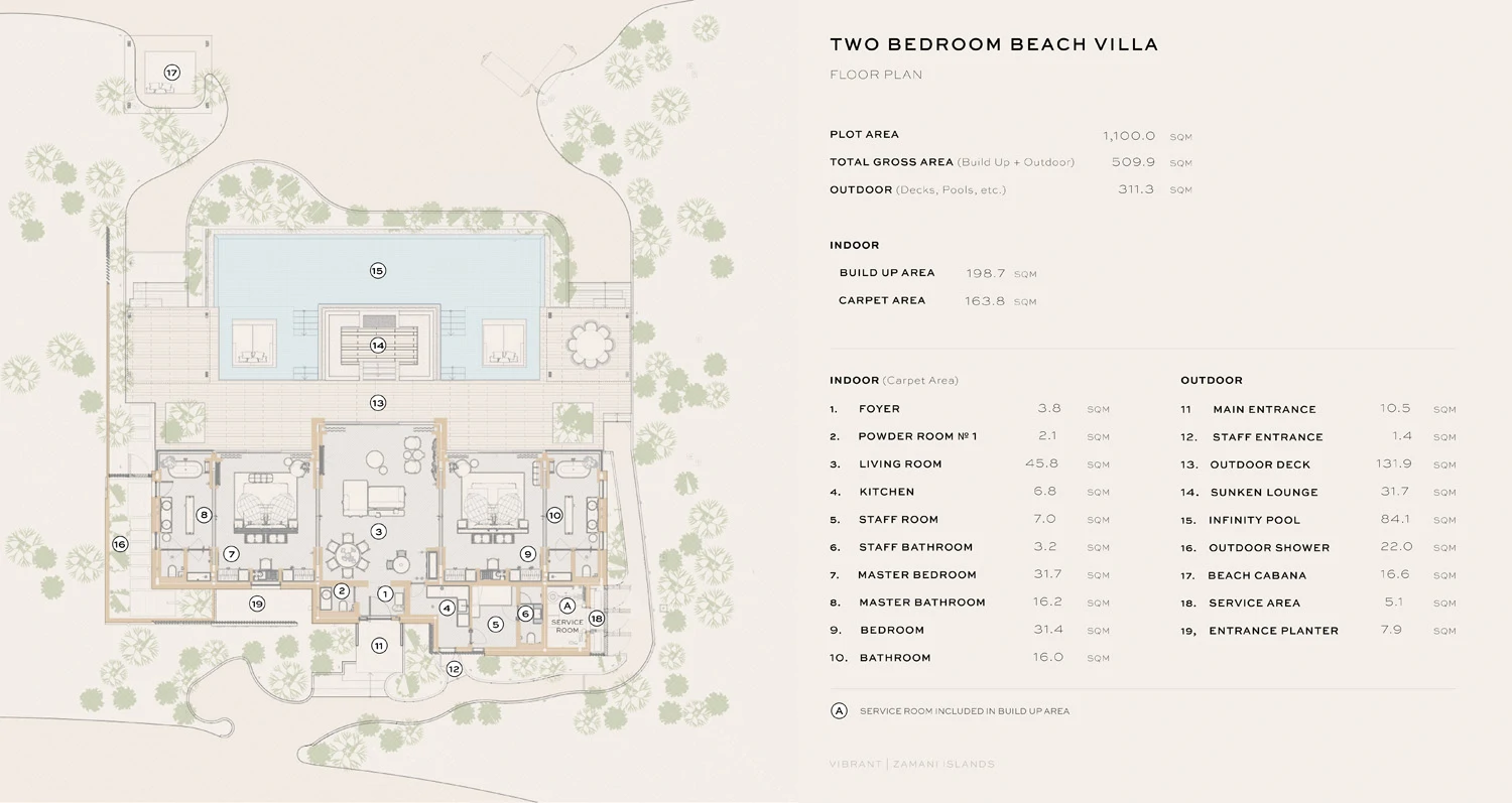 2 bed Vibrant Beach Villas for sale at Zamani Islands, Maldives - Gallery image 8