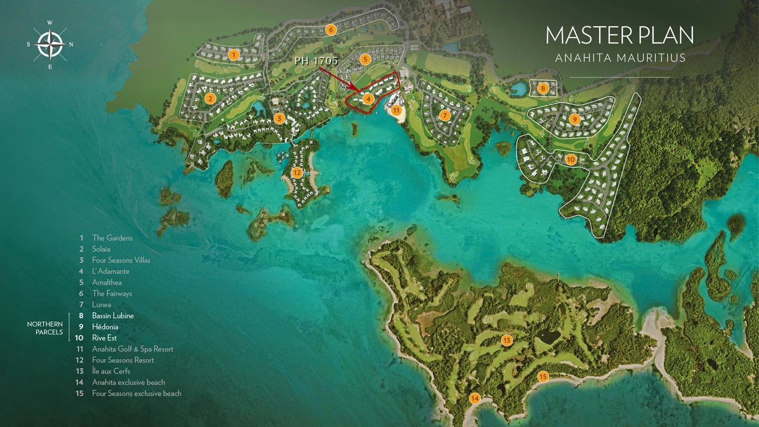 2-3 bedroom penthouse for sale at Anahita Mauritius - Gallery image 15