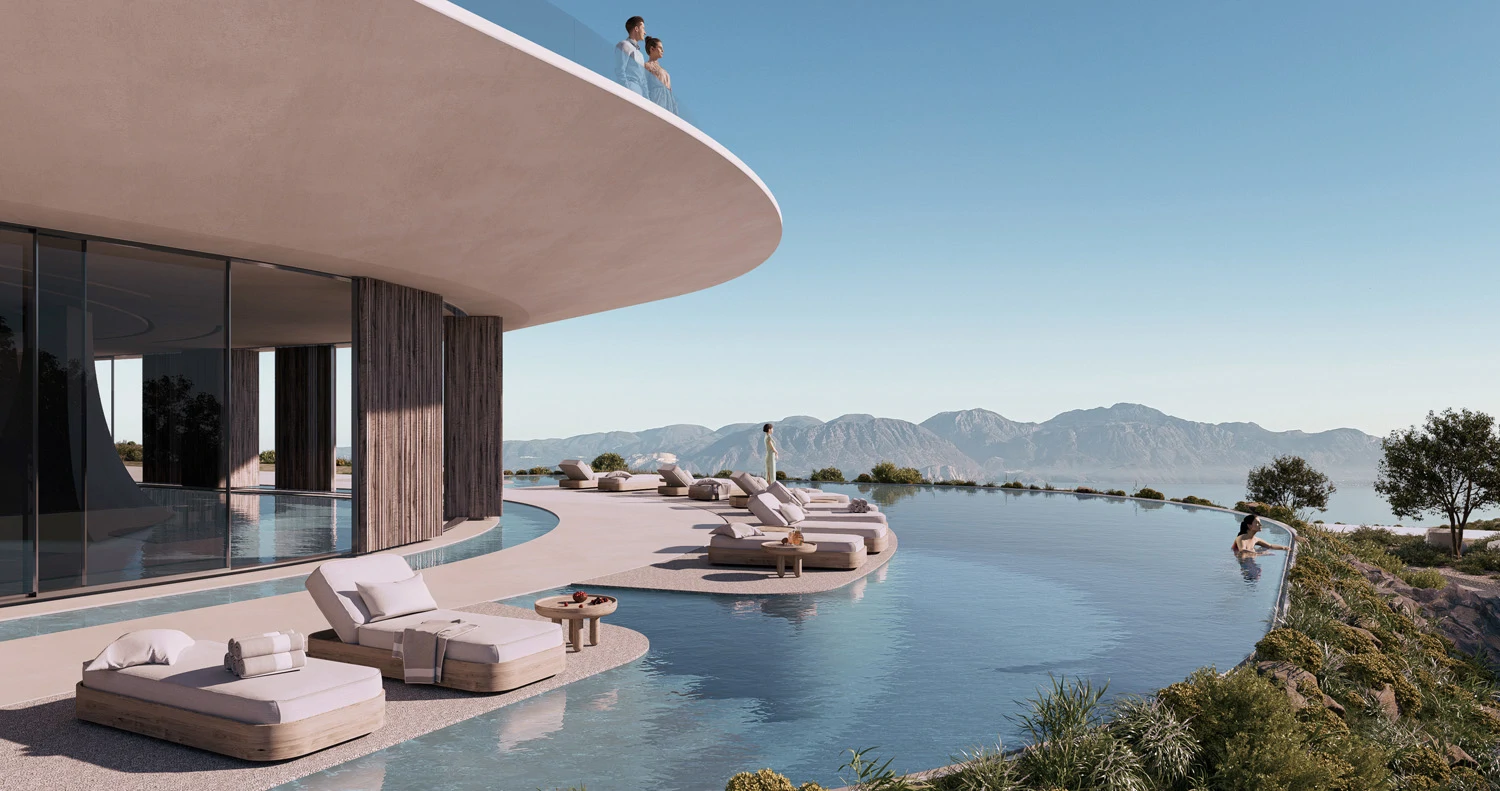 2 and 3-bed branded Terrace Duplex Villas for sale at Elounda Hills, Crete - Gallery image 12