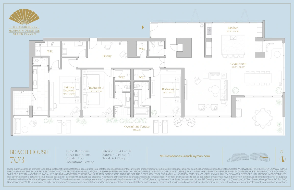 3 Bed Beach House residences for sale at Mandarin Oriental Grand Cayman - Gallery image 30