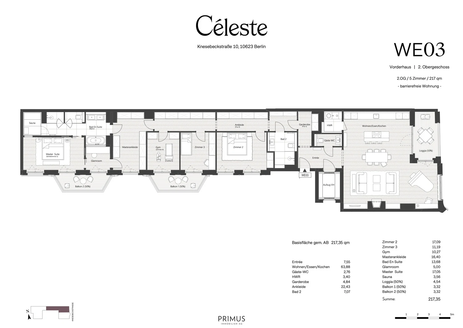 2-6 bed luxury apartments for sale in Berlin-Charlottenburg | Céleste - Gallery image 14