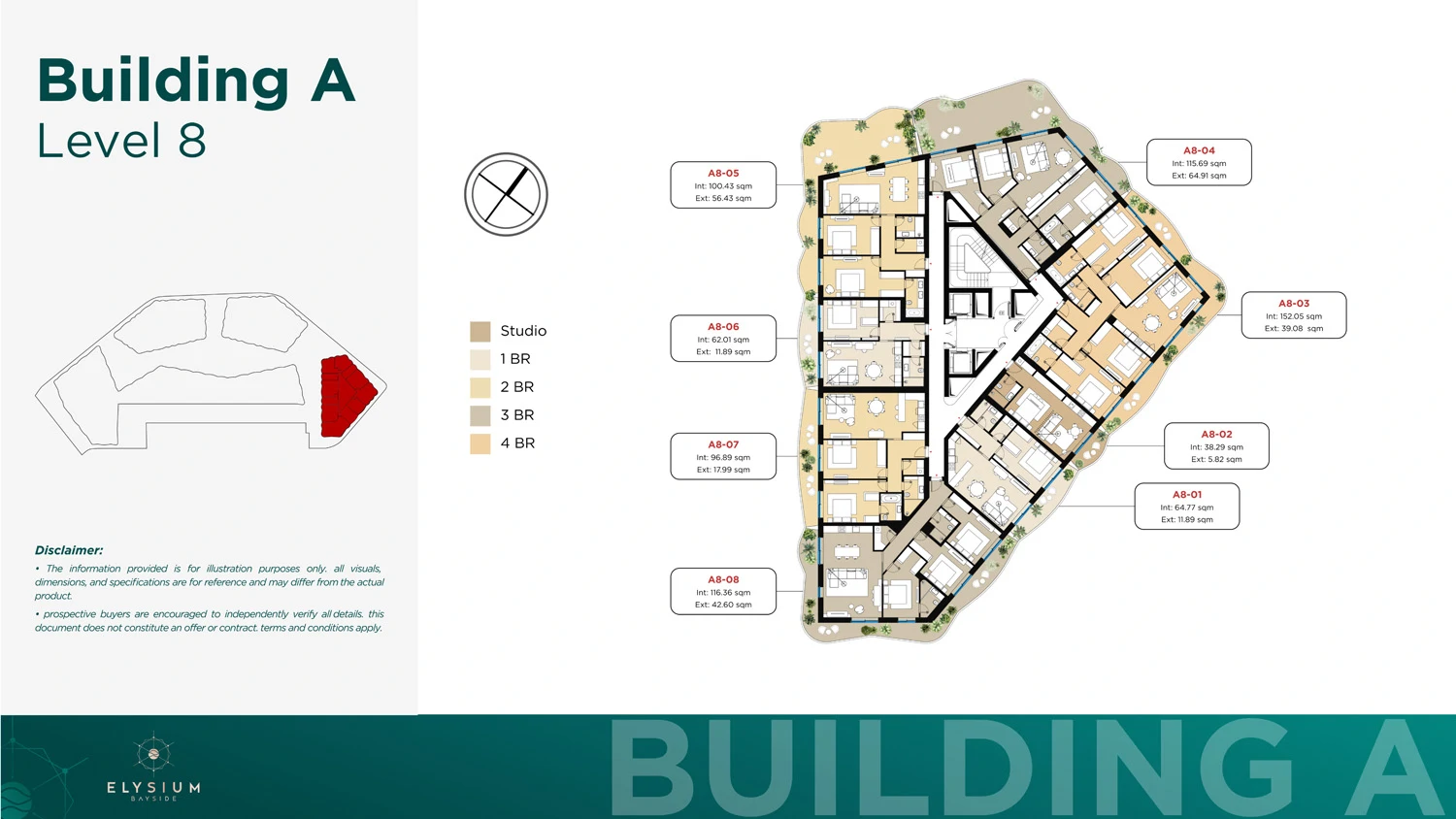 Luxury studio-4 bed marina apartments for sale in Gibraltar | Elysium Bayside - Gallery image 25