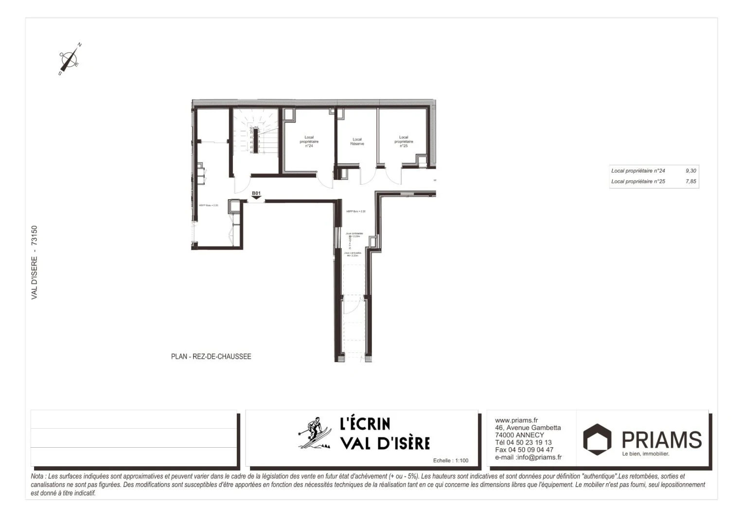 A 3-bed duplex for sale in Val d’Isere ski resort, France - Gallery image 19