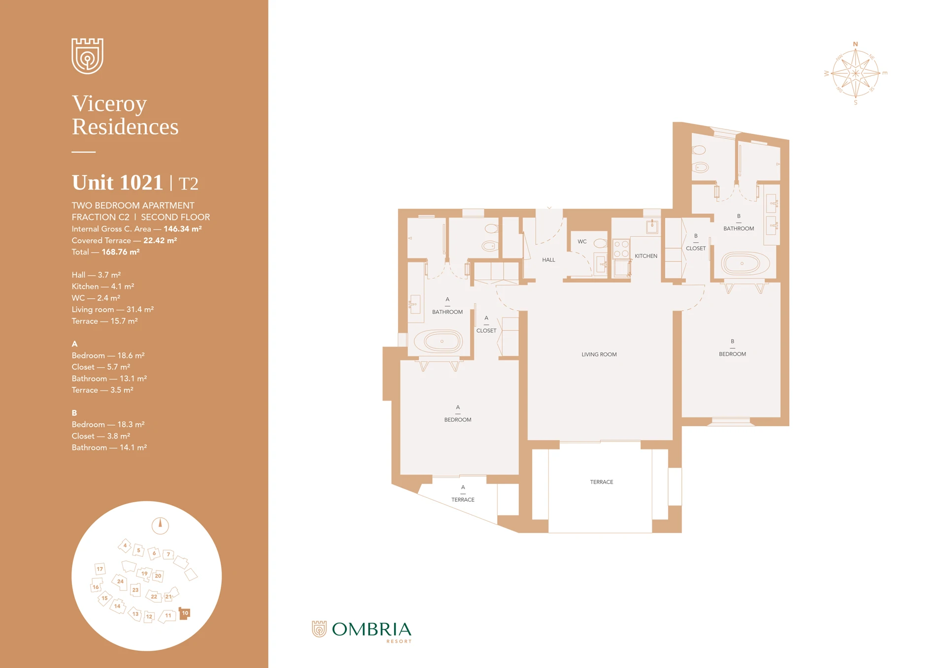 Viceroy Residences at Ombria Resort - luxury branded apartments for sale Algarve - Gallery image 35