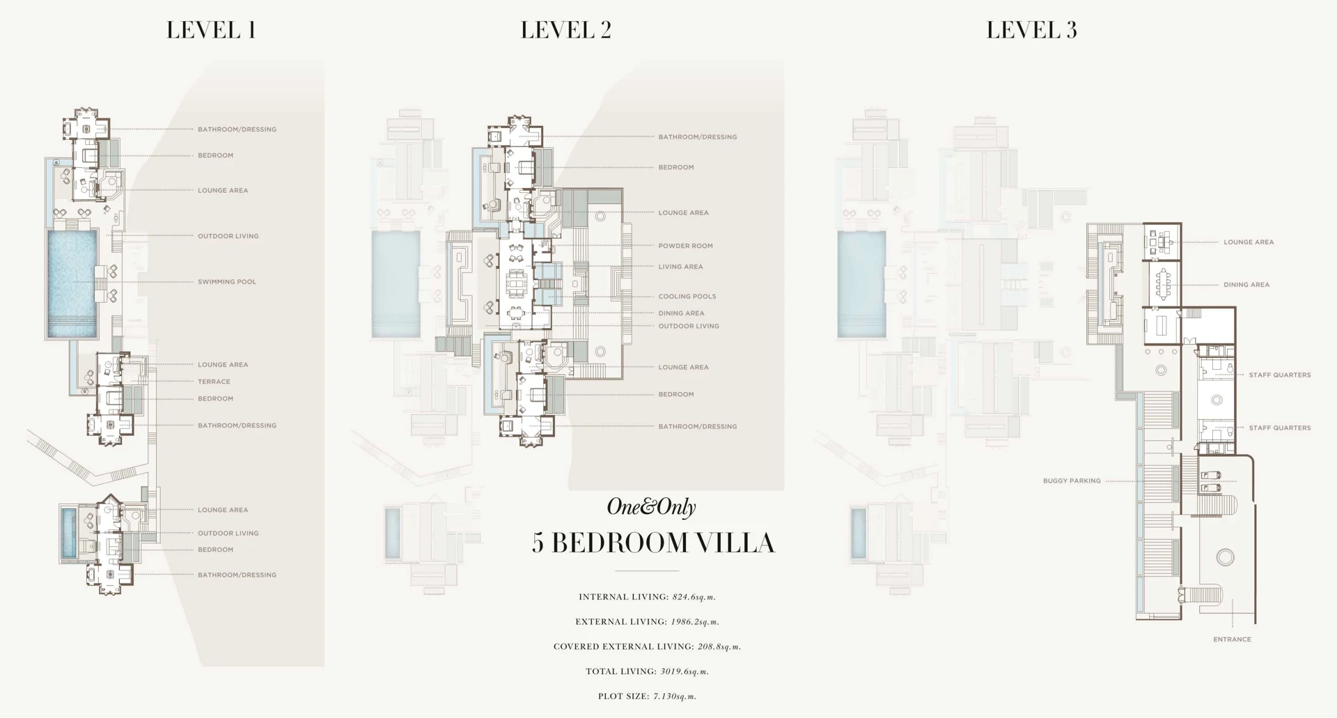 2 to 6 bed bespoke branded private homes for sale at the One&Only Kea Island - Gallery image 30