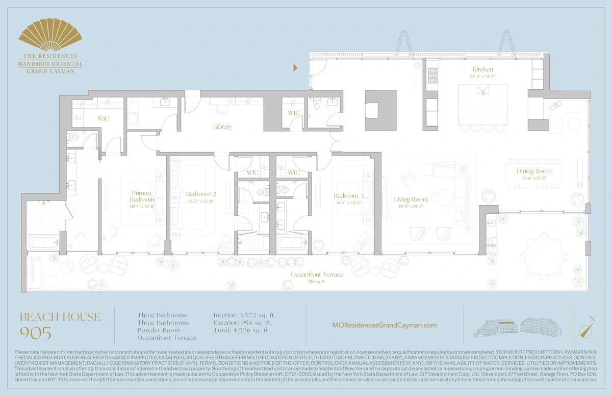 3 Bed Beach House residences for sale at Mandarin Oriental Grand Cayman - Gallery image 42