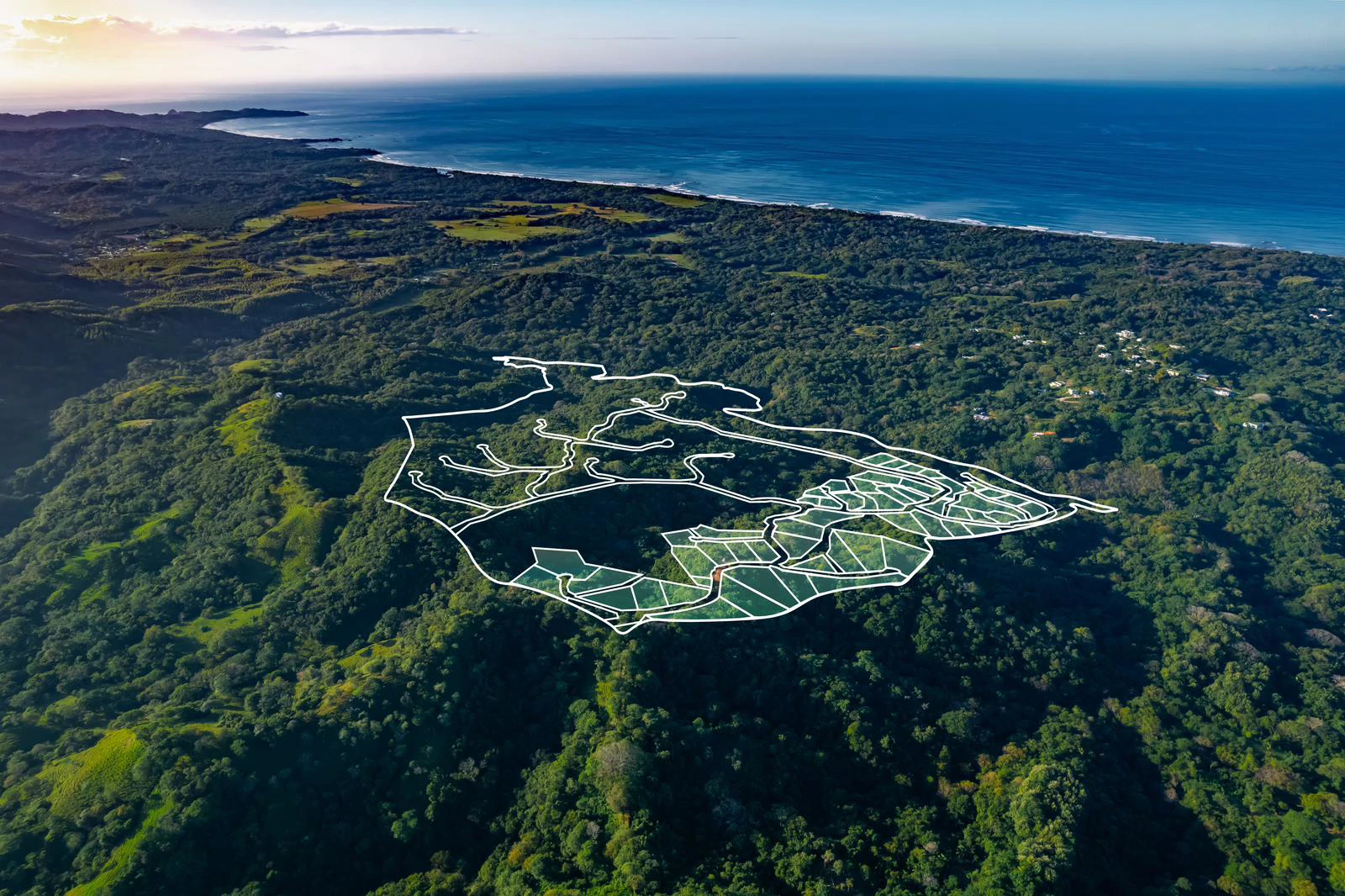 Las Cumbres del Mar: Entire 123-Lot Coastal Development, Nosara, Costa Rica