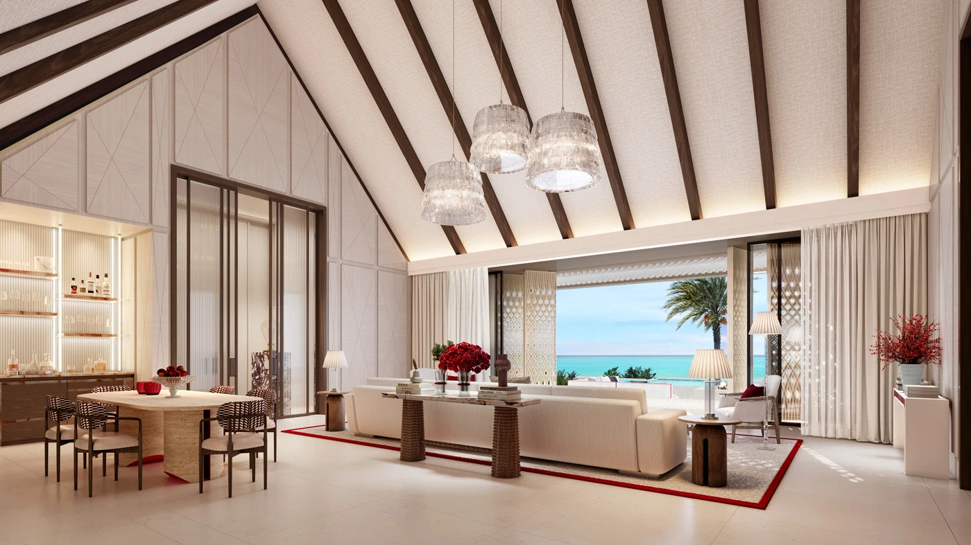 3 bed Baccarat Maldives beach and lagoon branded residences for sale - Gallery image 2