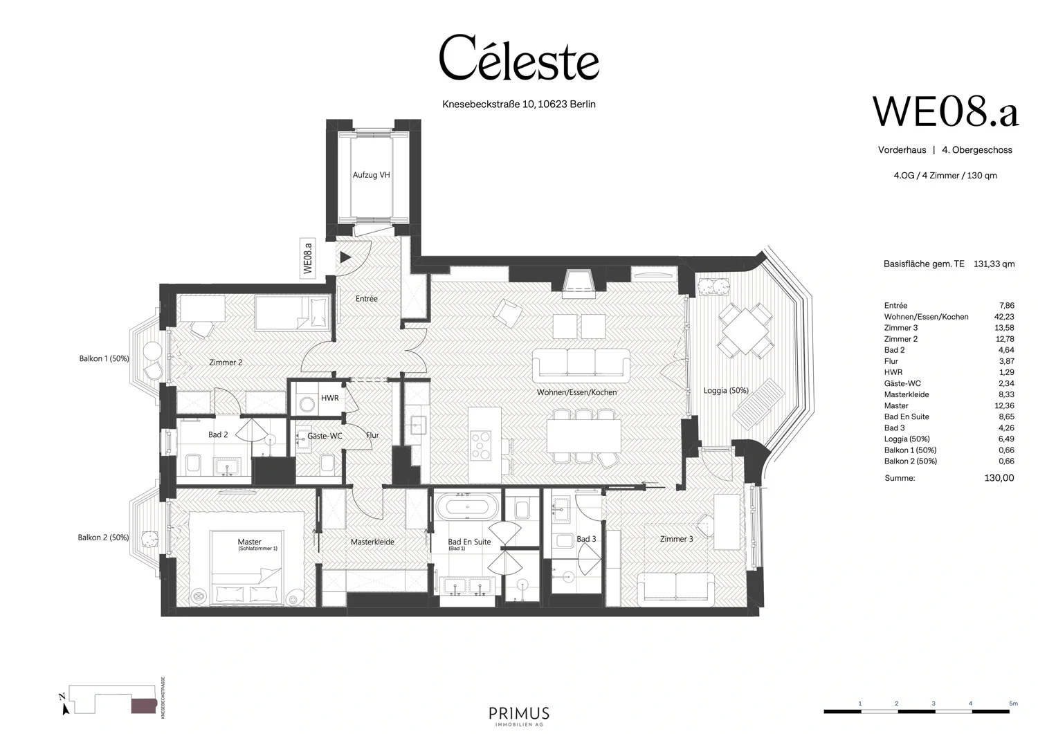 2-6 bed luxury apartments for sale in Berlin-Charlottenburg | Céleste - Gallery image 19