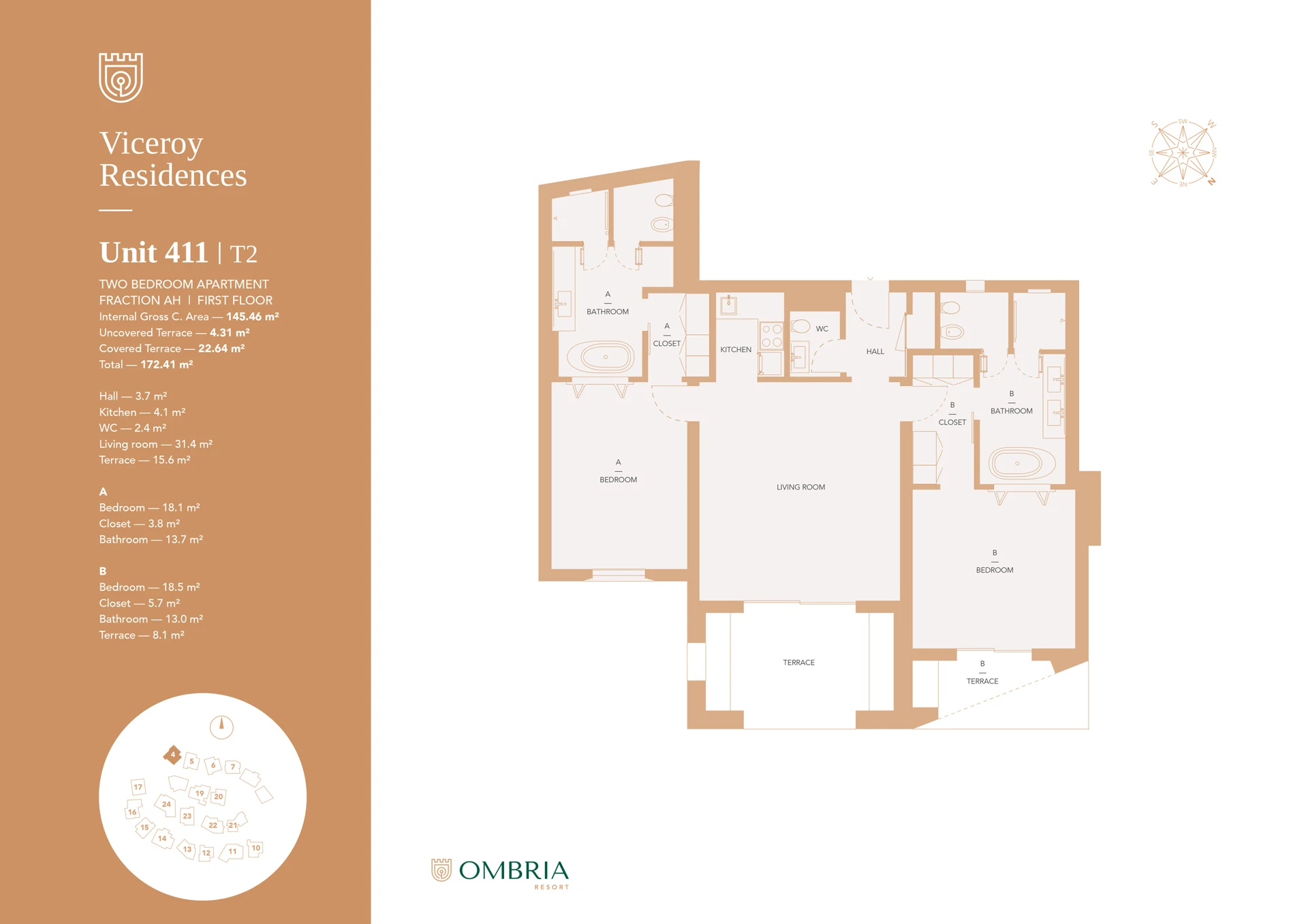 Viceroy Residences at Ombria Resort - luxury branded apartments for sale Algarve - Gallery image 32