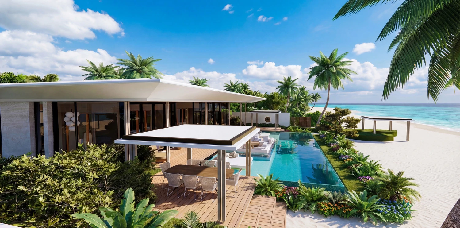 2 bed Vibrant Beach Villas for sale at Zamani Islands, Maldives