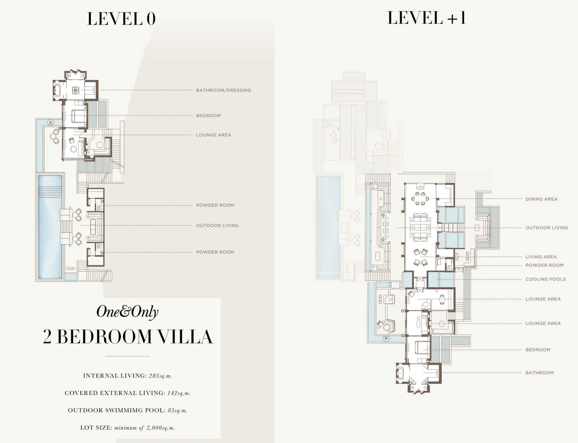 2 to 6 bed bespoke branded private homes for sale at the One&Only Kea Island - Gallery image 28