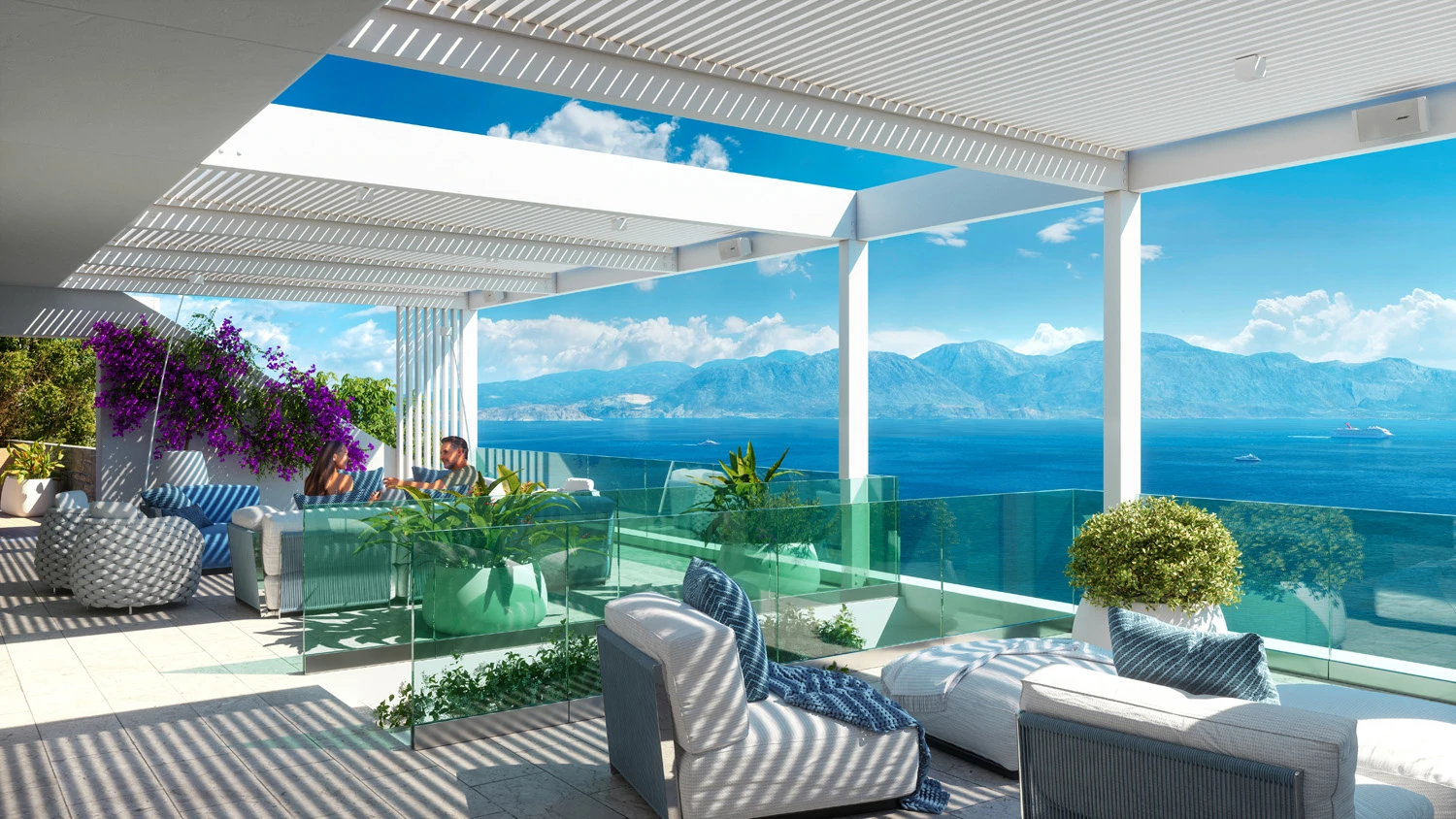 2 and 3-bed branded Terrace Duplex Villas for sale at Elounda Hills, Crete - Gallery image 2