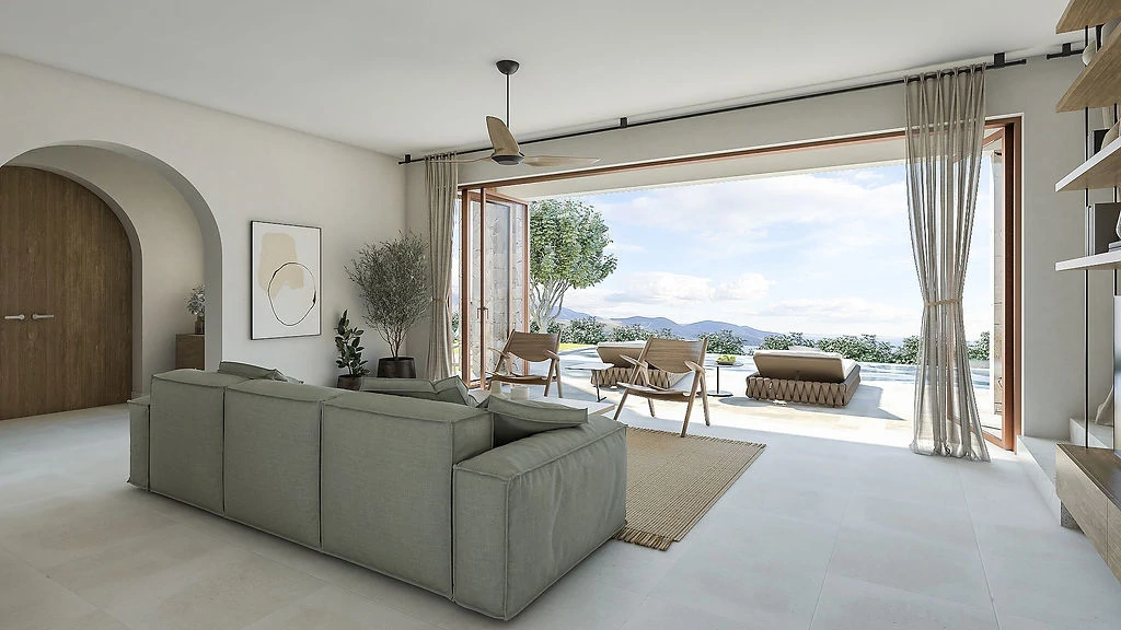 Golf and Seaview, villas and apartments for sale at Lustica Bay, Montenegro - Gallery image 4