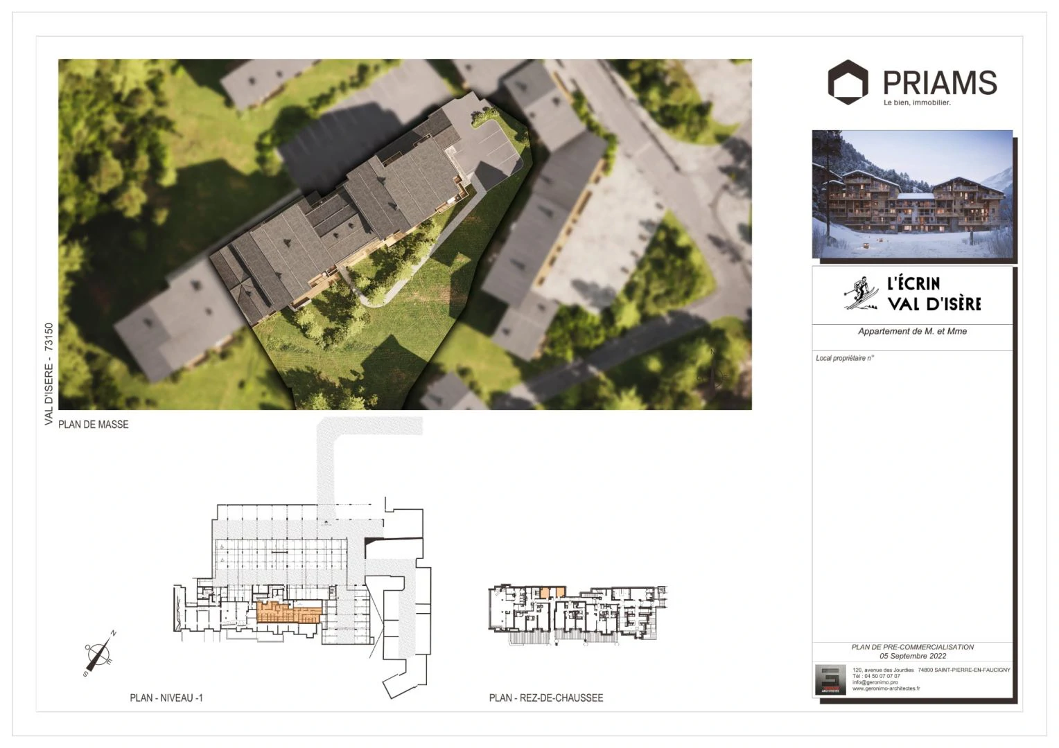 A 3-bed duplex for sale in Val d’Isere ski resort, France - Gallery image 17