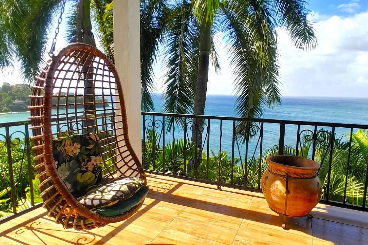 Butterfly House and Beach, La Toc, Castries.