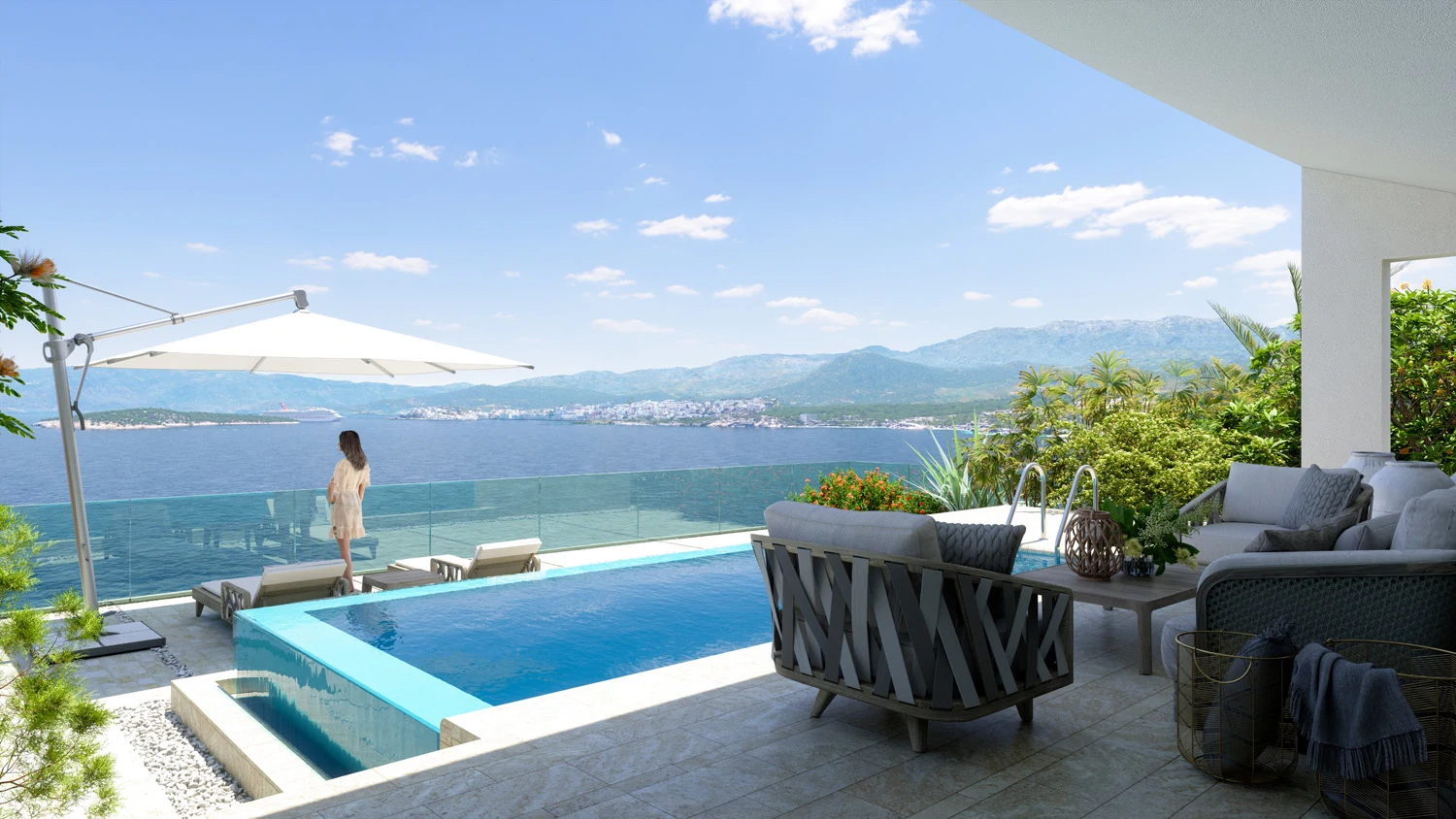 2 and 3-bed branded Marina Apartments for sale at Elounda Hills, Crete - Gallery image 2