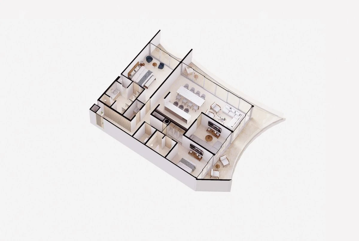 Model A 301 - Ocean Front Apartment - Gallery image 4