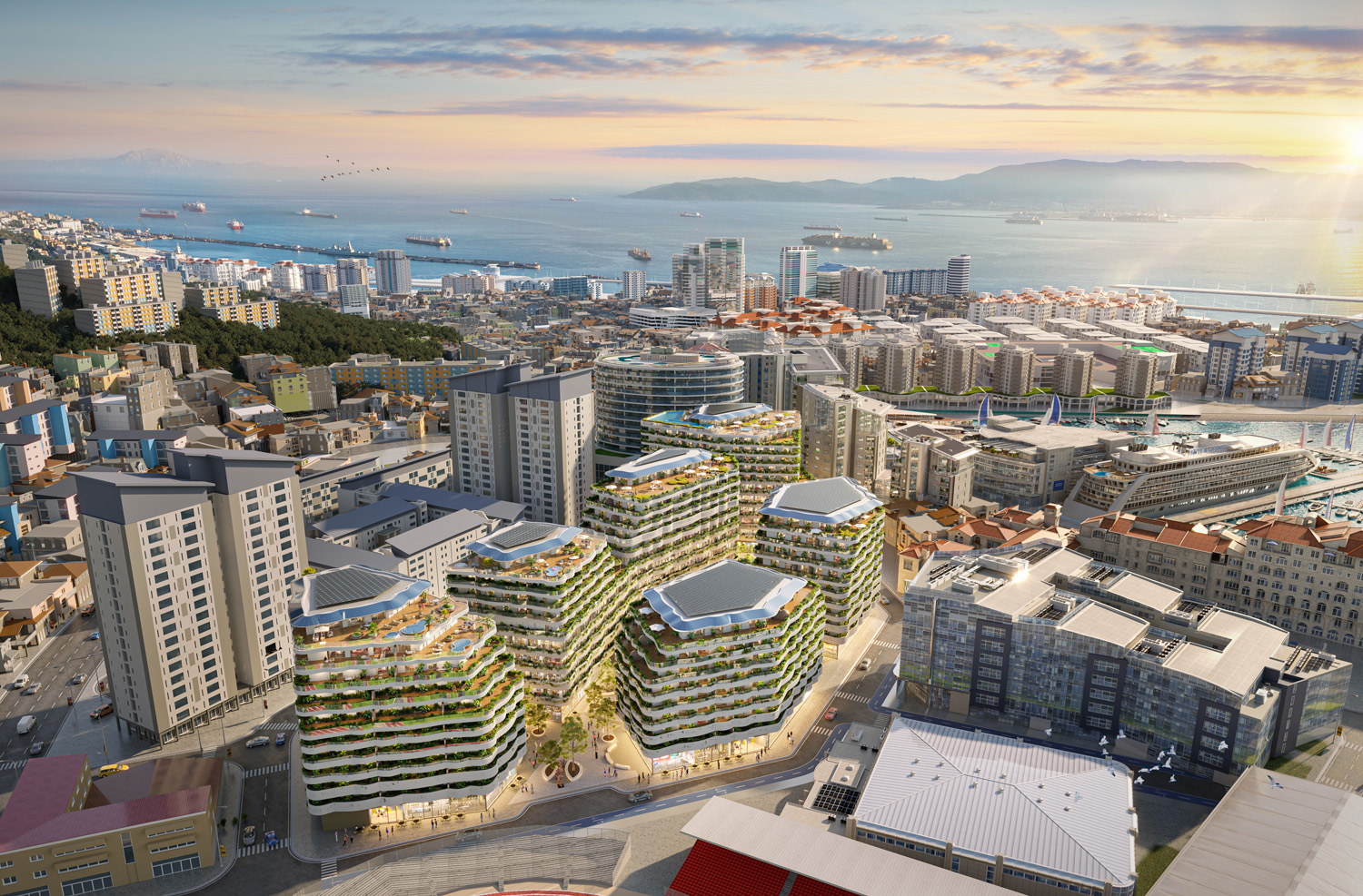 Luxury studio-4 bed marina apartments for sale in Gibraltar | Elysium Bayside - Gallery image 12