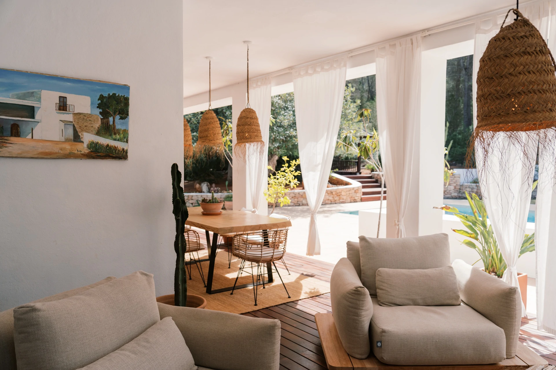 6 bed pool villa with tennis court for sale in Ibiza - Gallery image 3