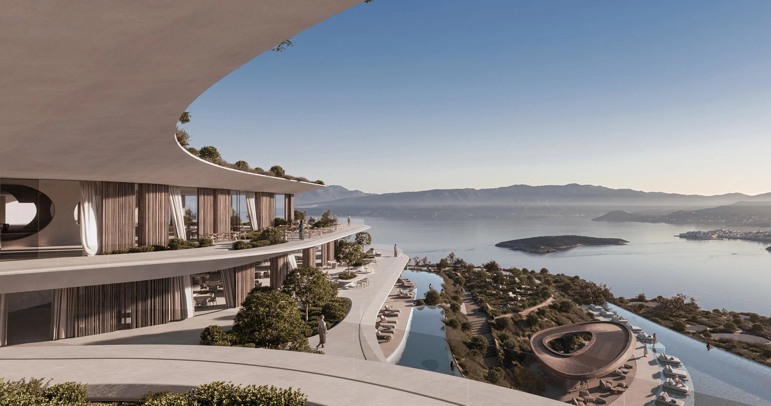 1 and 2-bed branded Hill Top Apartments for sale at Elounda Hills, Crete - Gallery image 10