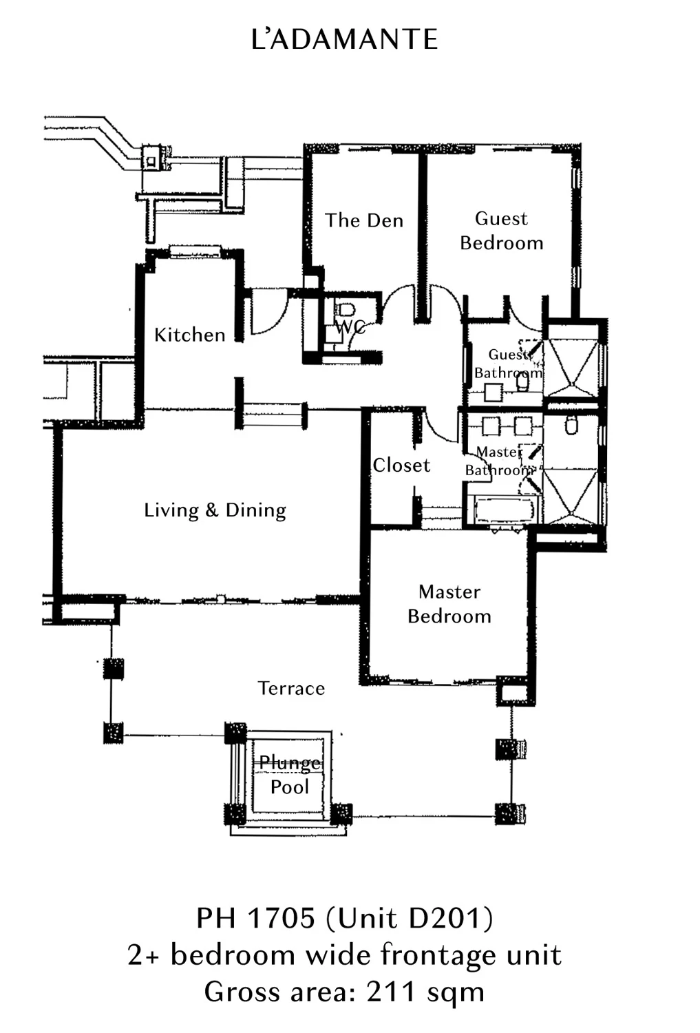 2-3 bedroom penthouse for sale at Anahita Mauritius - Gallery image 17