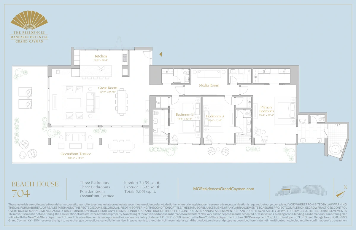 3 Bed Beach House residences for sale at Mandarin Oriental Grand Cayman - Gallery image 32