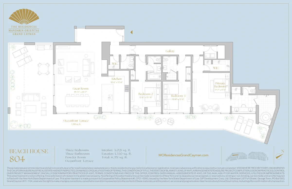 3 Bed Beach House residences for sale at Mandarin Oriental Grand Cayman - Gallery image 36