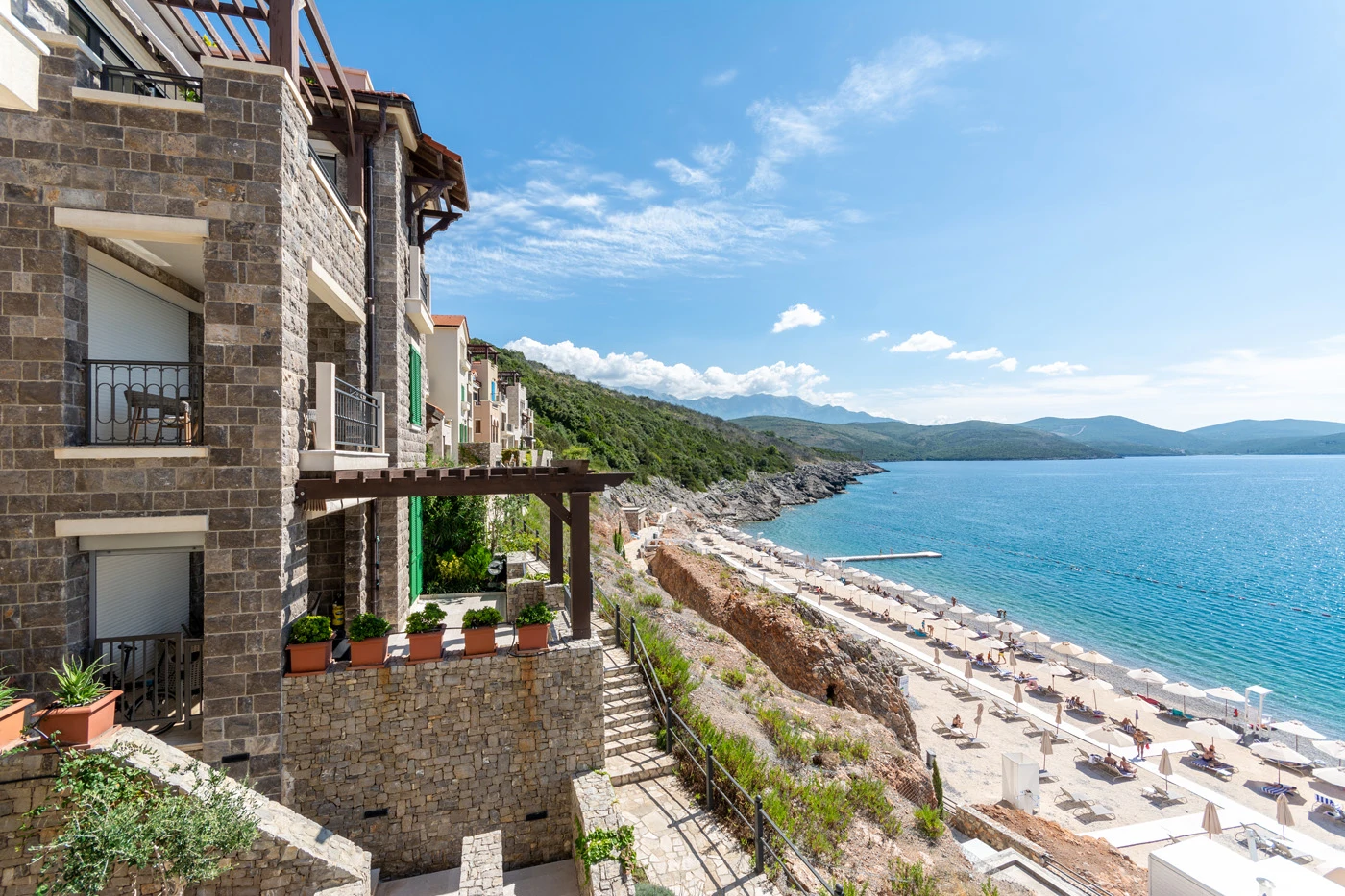 Marina apartments for sale at Lustica Bay, Montenegro