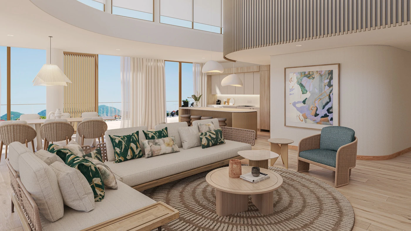 1 to 3 bed Melia branded waterfront apartments in Mahe, Seychelles - Gallery image 4