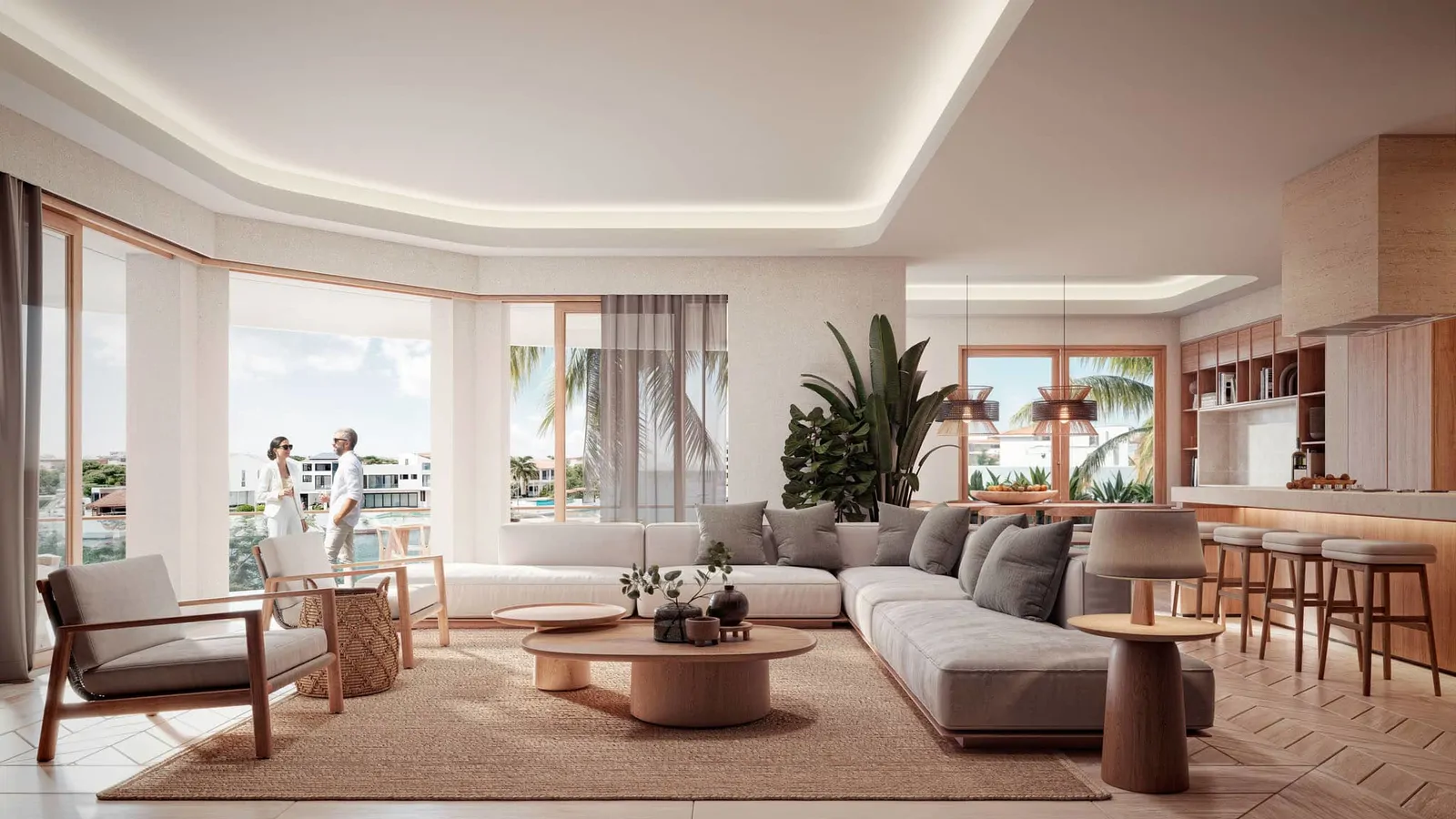 Gran Peninsula 4 Bedroom waterfront Condo