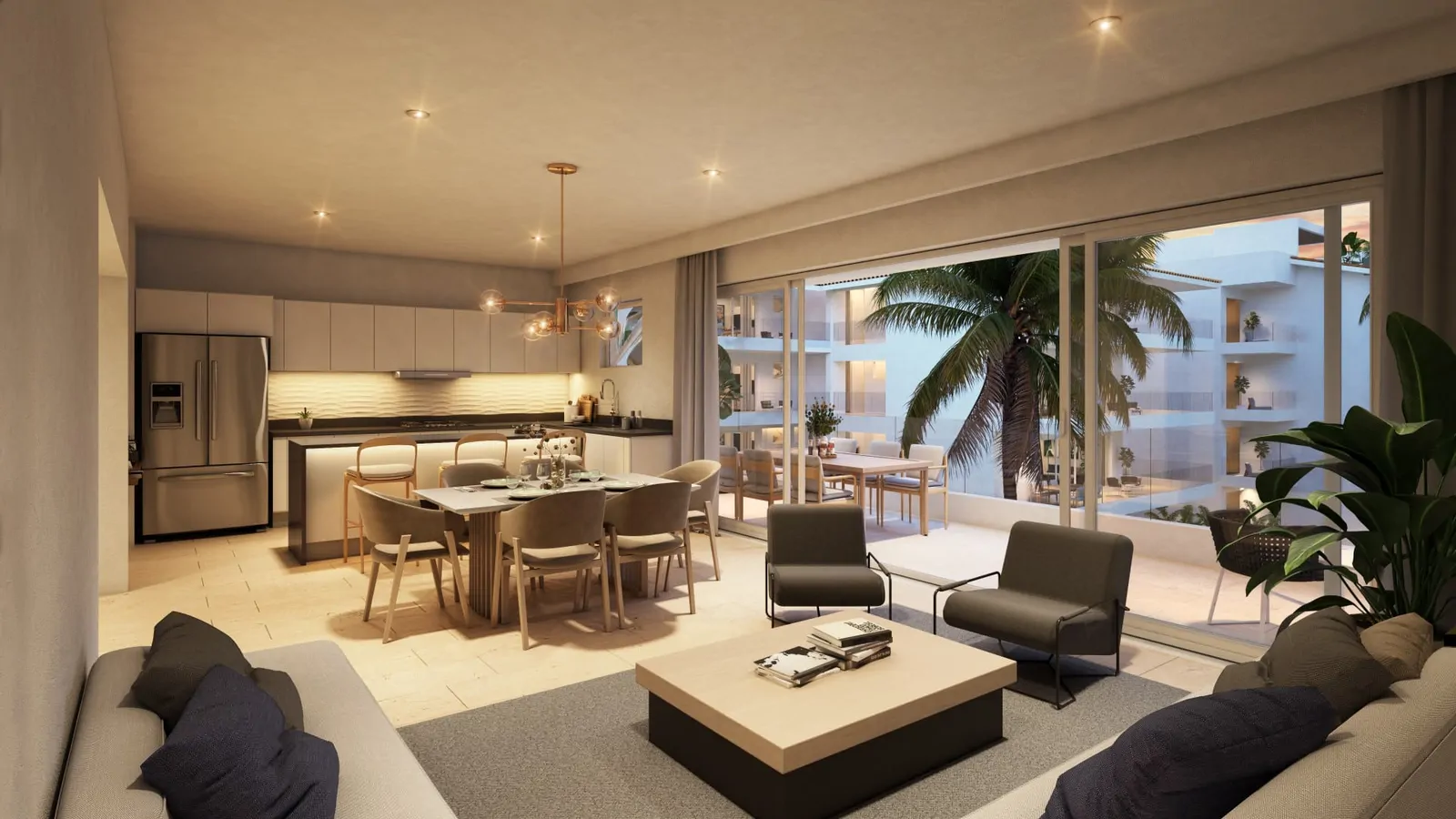 Marina Aqua 2 Bedroom Waterfront Condo